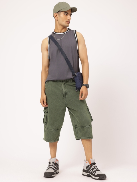 Kook N Keech Men Denim Cargo Shorts - Image 6