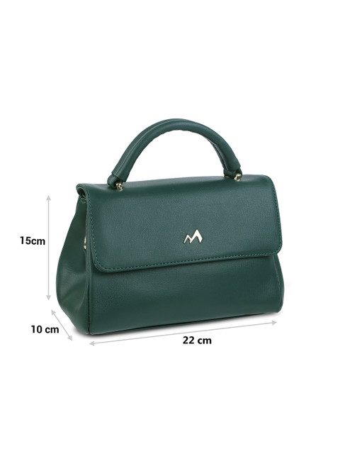 Metro Structured Satchel with Cut Work - Image 6