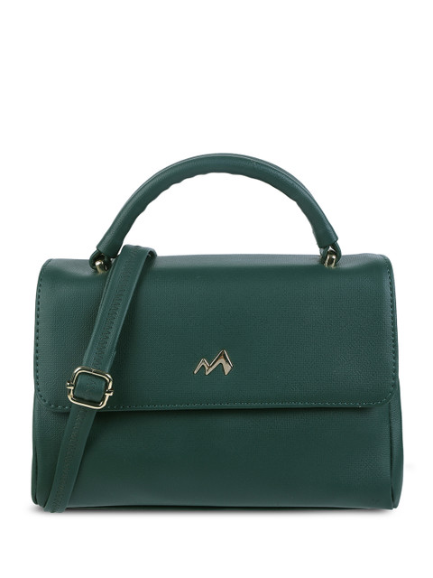 Metro Structured Satchel with Cut Work