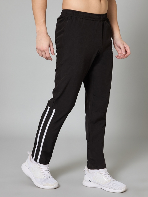 TURNFIT Men Stiped Mid Rise Track Pants - Image 3