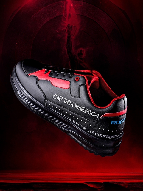 MARVEL STREET Men Captain America Printed Sneakers