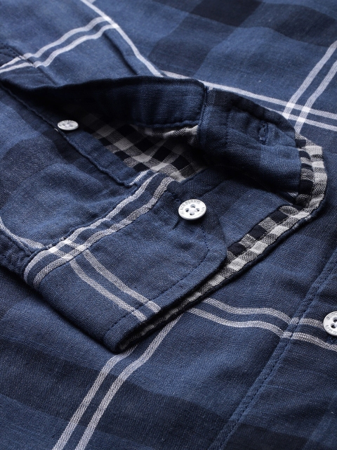 Blackberrys Slim Fit Tartan Checks Casual Shirt - Image 3