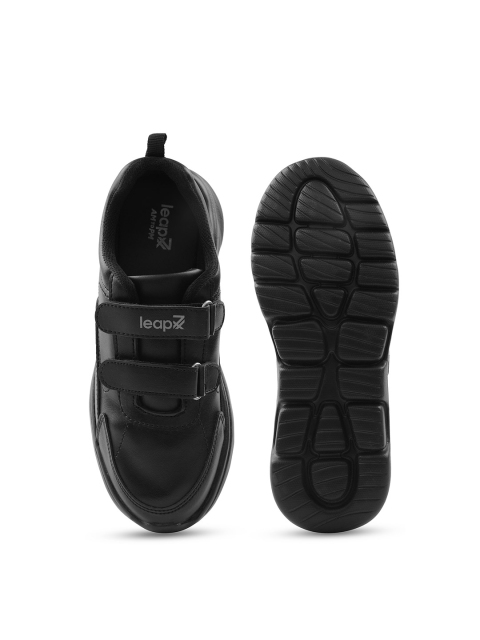 Liberty Leap7x kids Black Velcro School Shoes - Image 5
