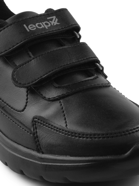 Liberty Leap7x kids Black Velcro School Shoes - Image 6