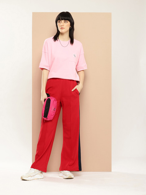 Difference of Opinion Women Oversized Drop Shoulder Ultra Soft Drapey Cotton T-Shirt - Image 5