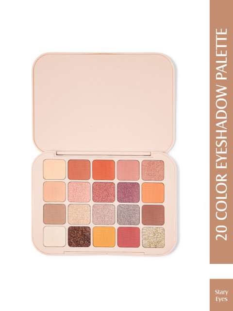 GLAM21 20-Color Eyeshadow Palette - Stary Eyes -20gm