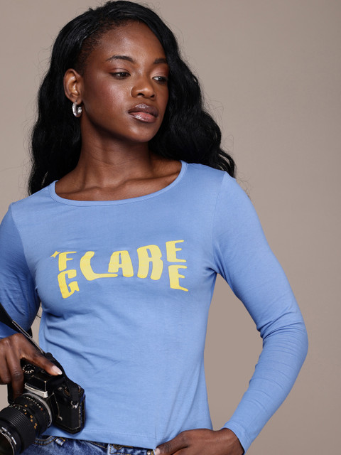 The Roadster Life Co. Pure Cotton Typography Printed T-shirt