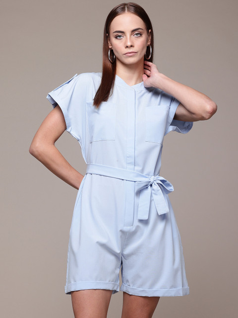 bebe All Day Belted Playsuit