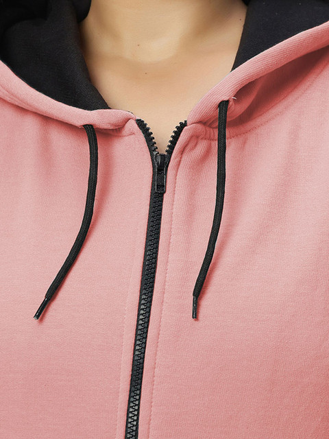 Wear Your Opinion Plus Size Hooded Front-Open Sweatshirt - Image 4