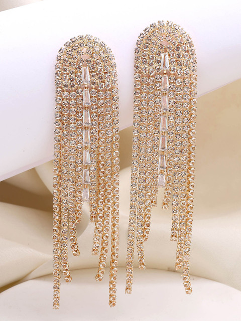 Bohey by KARATCART Contemporary Drop Earrings