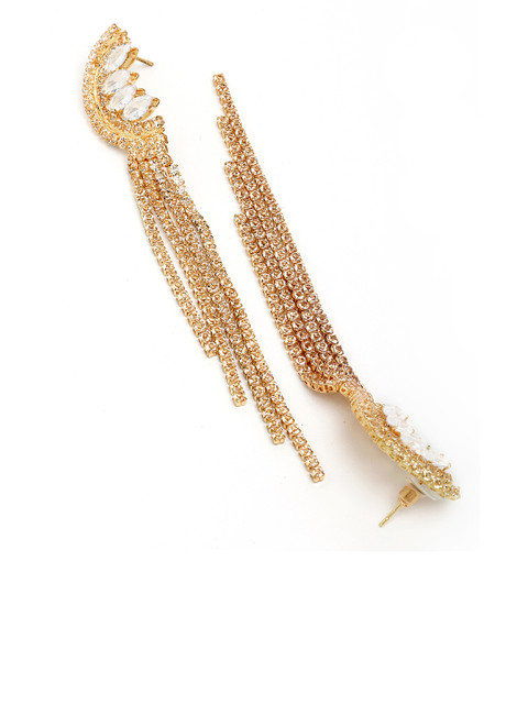 Bohey by KARATCART Contemporary Drop Earrings - Image 3