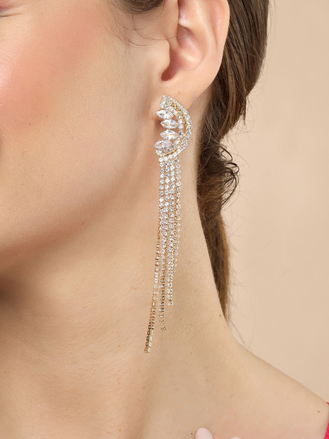 Bohey by KARATCART Contemporary Drop Earrings - Image 5