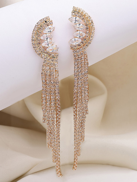 Bohey by KARATCART Contemporary Drop Earrings