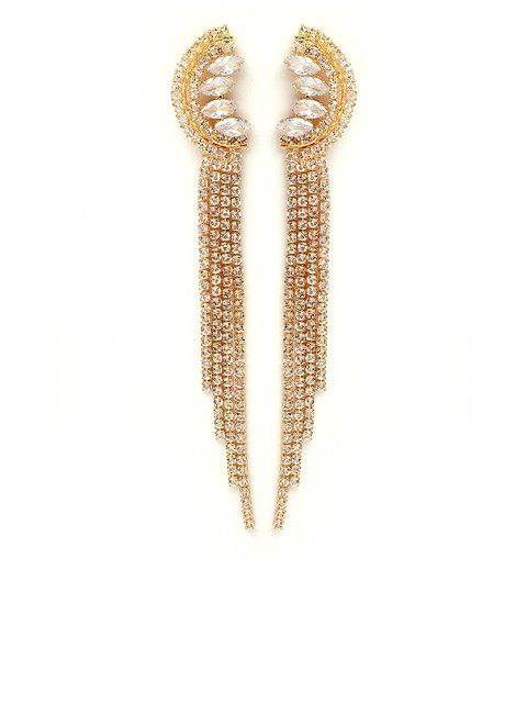 Bohey by KARATCART Contemporary Drop Earrings - Image 2