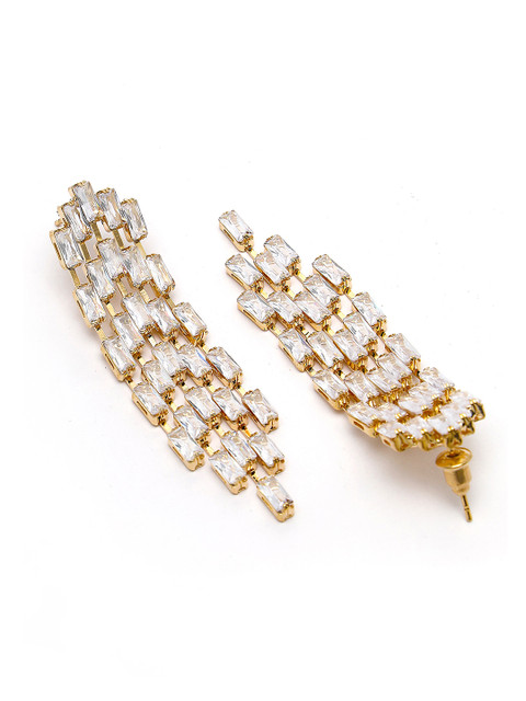 Bohey by KARATCART Contemporary Drop Earrings - Image 3