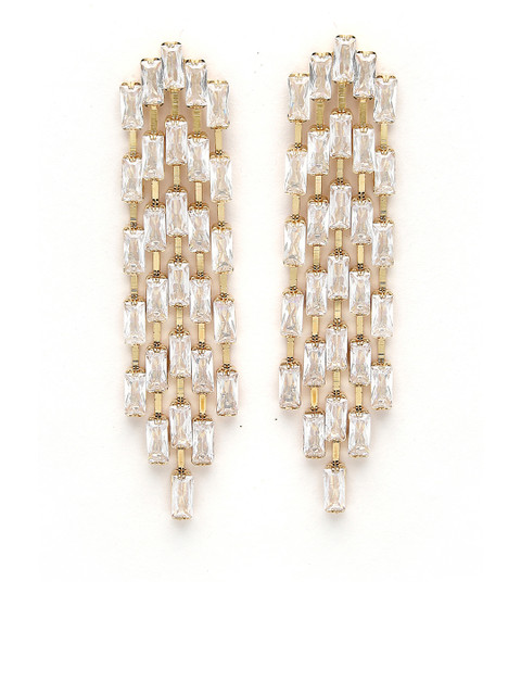 Bohey by KARATCART Contemporary Drop Earrings - Image 2