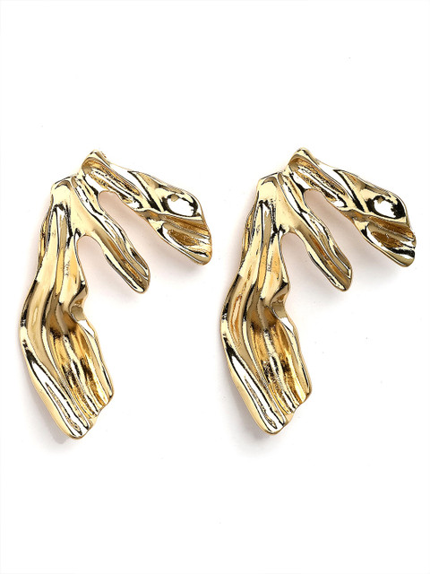 Bohey by KARATCART Contemporary Studs Earrings - Image 4