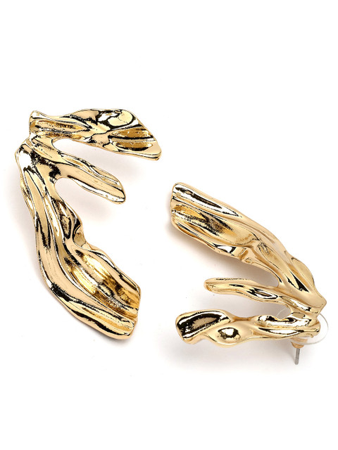 Bohey by KARATCART Contemporary Studs Earrings - Image 5