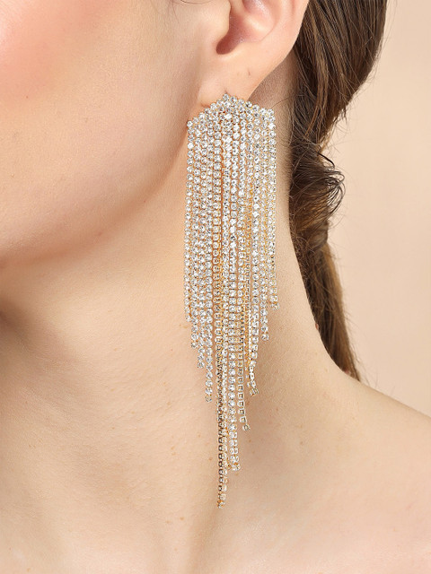 Bohey by KARATCART Contemporary Drop Earrings - Image 3