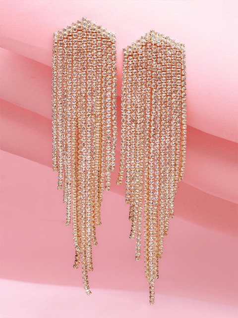 Bohey by KARATCART Contemporary Drop Earrings - Image 2