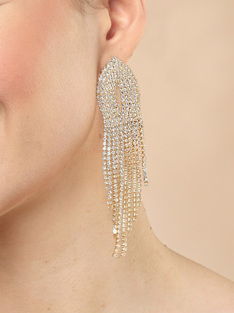 Bohey by KARATCART Contemporary Drop Earrings - Image 3