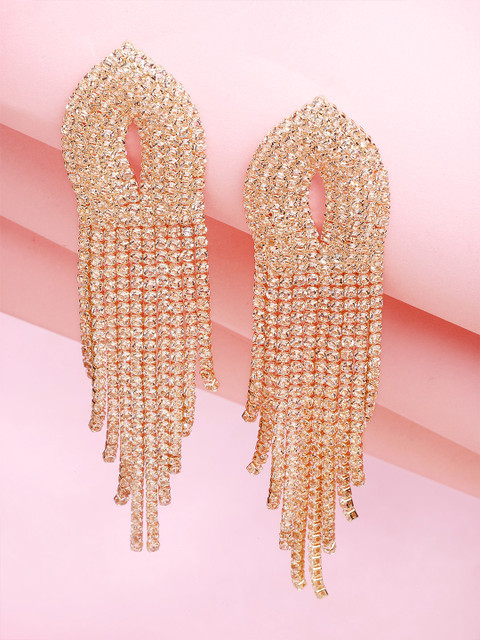 Bohey by KARATCART Contemporary Drop Earrings - Image 2