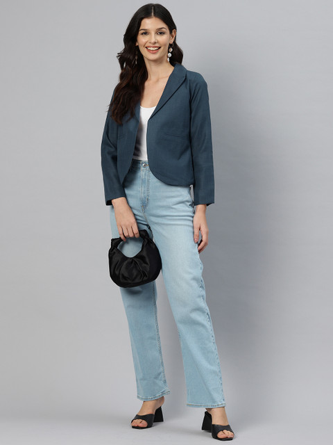 Cottinfab Open Front Casual Blazer - Image 5