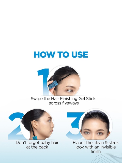 BBLUNT Hair Finishing Gel Stick For Sleek & Clean Hairdo - 10ml - Image 4