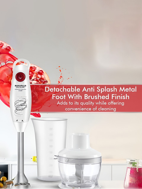 MAHARAJA WHITELINE TurboMix King Plus White 175 W Hand Blender - Image 5