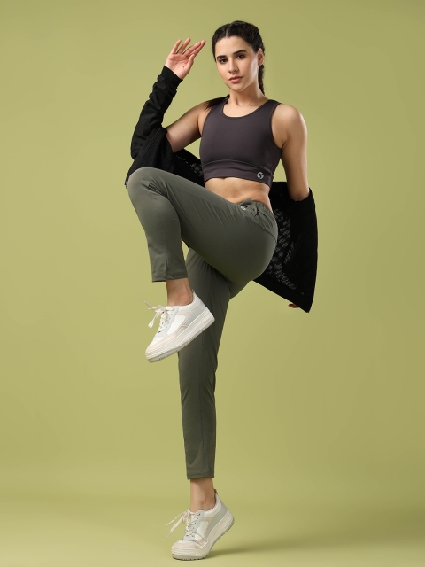Technosport Women Slim Fit Rapid Dry Track Pants