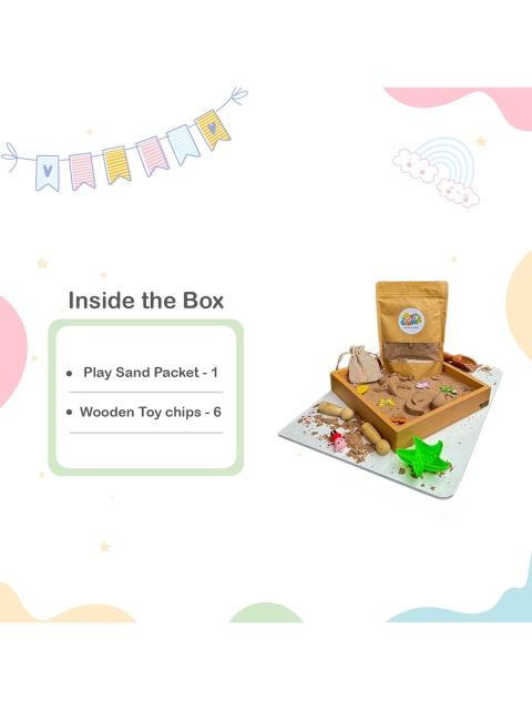 LITTLE GINNIE Kids Sensory Play Sand Toys - Image 7