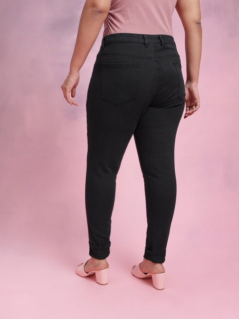 DressBerry Curve Plus Size Women Skinny Fit Stretchable Jeans - Image 3