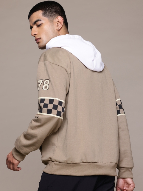 The Roadster Lifestyle Co. Men Hooded Relaxed Fit Sweatshirt - Image 4