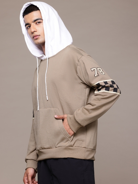 The Roadster Lifestyle Co. Men Hooded Relaxed Fit Sweatshirt - Image 3