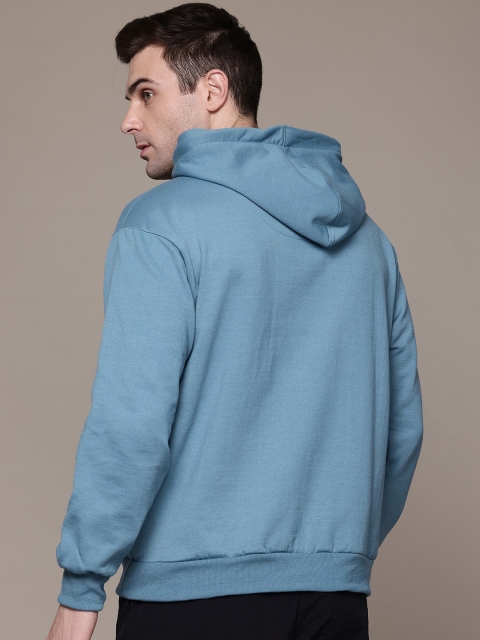 The Roadster Lifestyle Co. Men Printed Relaxed Fit Hooded Sweatshirt - Image 4