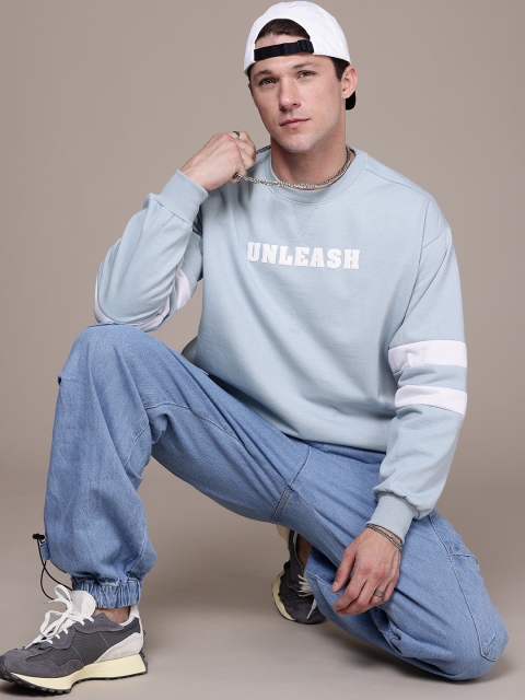 The Roadster Life Co. Typography Printed Relaxed Fit Sweatshirt - Image 5
