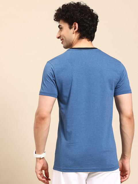 United Colors of Benetton Contrast Neck T-shirt - Image 4