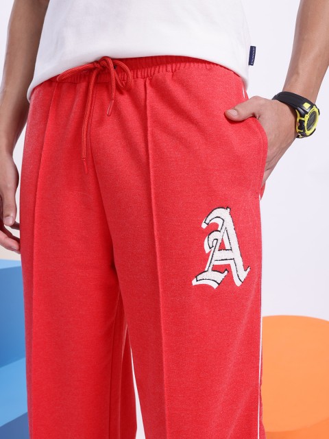 Aeropostale Men Panelled Applique Detail Track Pants - Image 6