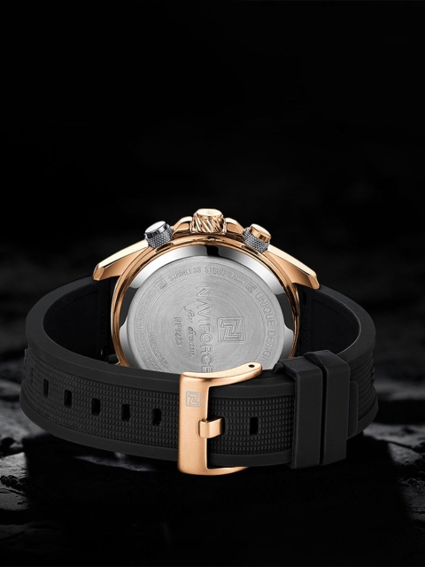 Naviforce Men Brass Embellished Dial & Straps Analogue and Digital - Image 3