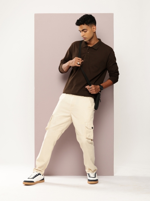DILLINGER Men Polo Collar Oversized T-shirt - Image 5