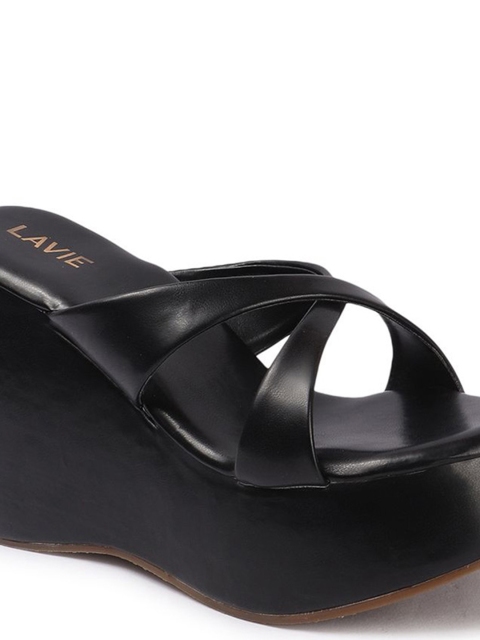 Lavie Embellished Party Platform Sandals - Image 2