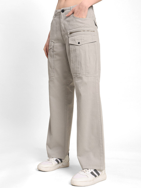 6d3561ff b362 4977 bd03 71b7bb3f96a91743774718020 The Roadster Solid Lifestyle Co Women Pure Cotton Straight F 2