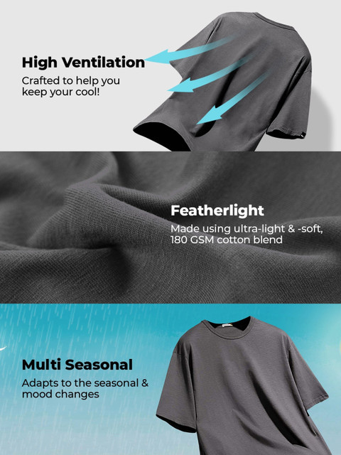 Bewakoof Air 1.0 Women Black Ichiraku Ramen Shop Graphic Printed Oversized Plus Size T-shirt - Image 7