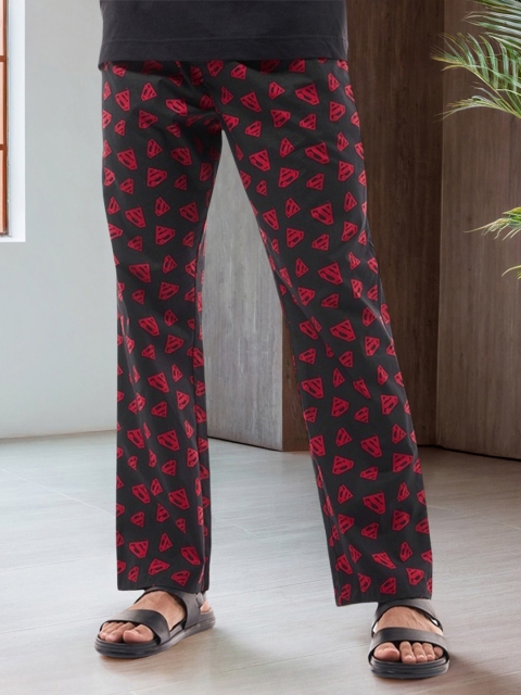 Bewakoof Printed Pure Cotton Lounge Pants