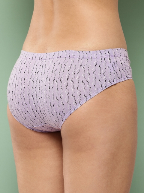 Leading Lady Women Pack of 3 Printed Mid Rise Hipster Briefs - HP-OLDPR-01-3 - Image 4