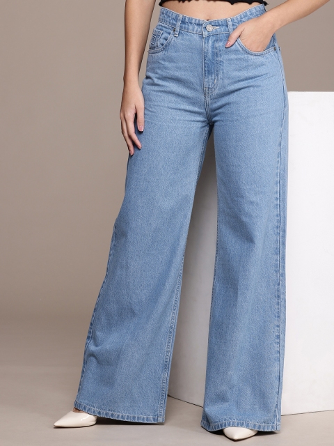 French Connection Women Smart Relaxed Fit Stretchable Jeans