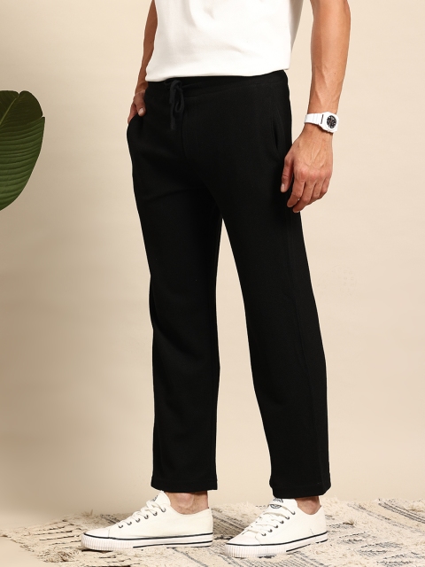Mast & Harbour Self Design Relaxed Fit Track Pants - Image 2