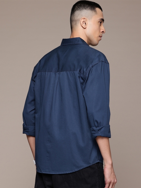 The Roadster Lifestyle Co. Pure Cotton Longline Casual Shirt - Image 5