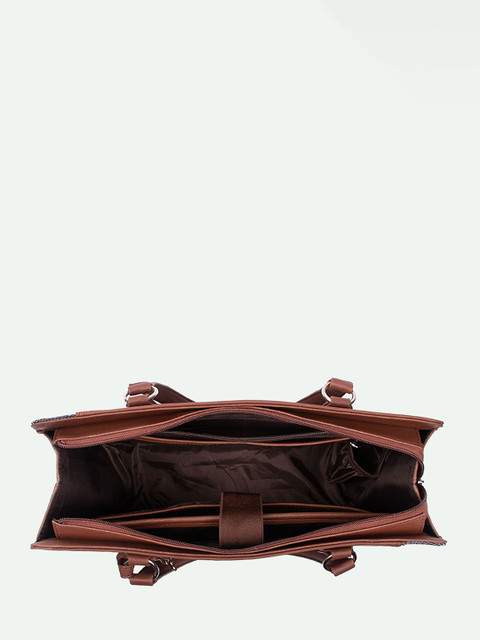 ZOUK Women Bidri Kaiser Office Essential Tote Bag - Image 5