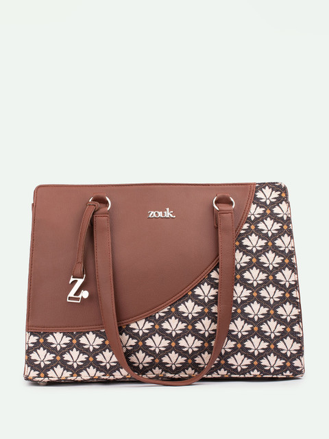 ZOUK Women Bidri Kaiser Office Essential Tote Bag - Image 3
